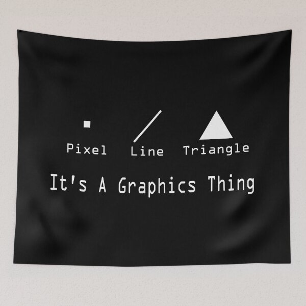 Item preview, Graphics Programming : The Building Blocks of Graphics (It's a Graphics Thing) designed and sold by Red Jacket Technologies.