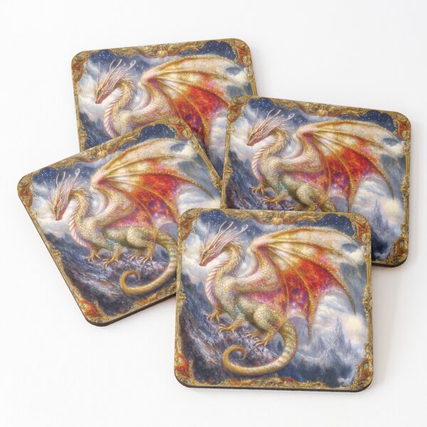 Item preview, Cyril the Shining - A Dragon Portrait  designed and sold by Elbenlady.