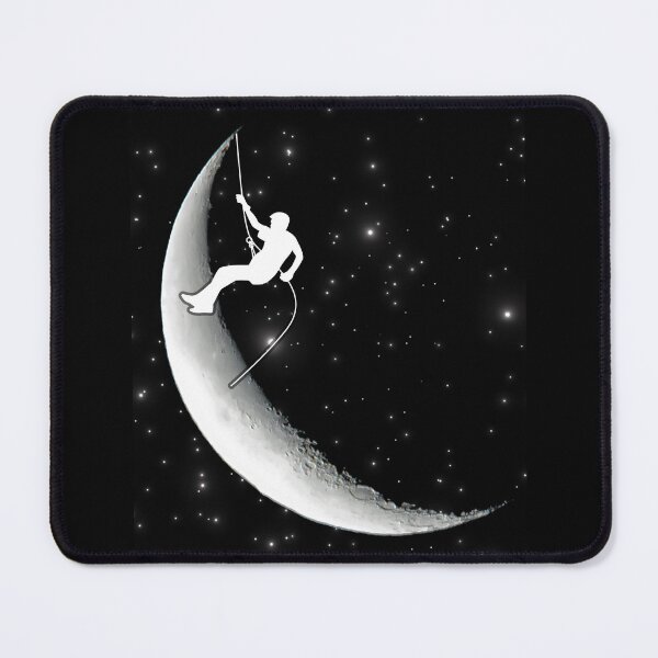 Item preview, climber on the moon designed and sold by MudMaster.