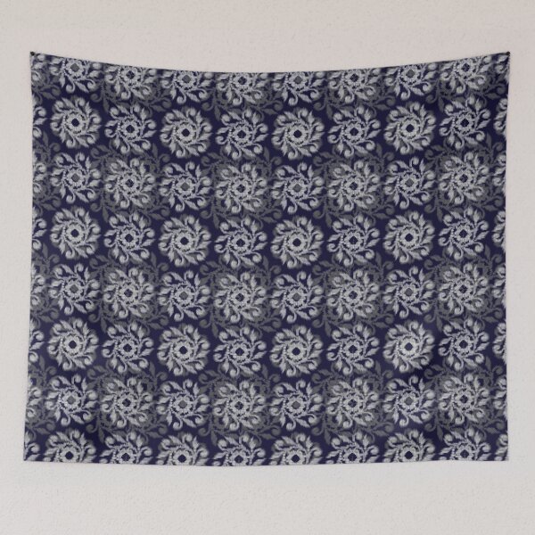 Item preview, Thai vase flower pattern background V22 designed and sold by ThaiWeave.