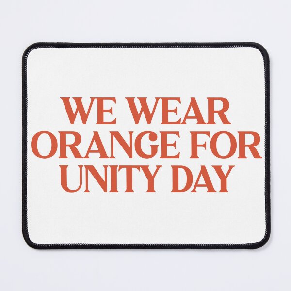 Item preview, WE WEAR ORANGE FOR UNITY DAY designed and sold by Wolagno.