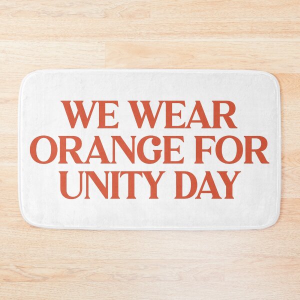 Item preview, WE WEAR ORANGE FOR UNITY DAY designed and sold by Wolagno.