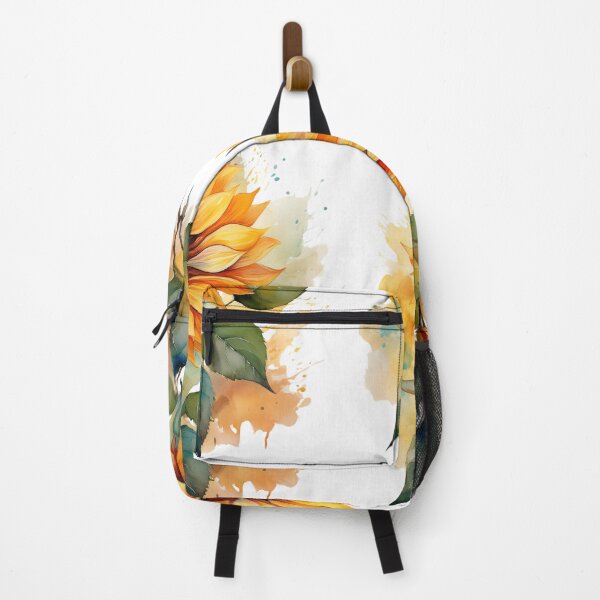 Item preview, Bright Watercolour Sunflower Art designed and sold by RaiyaTees.