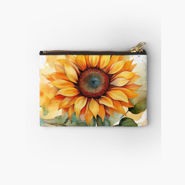 Item preview, Bright Watercolour Sunflower Art designed and sold by RaiyaTees.