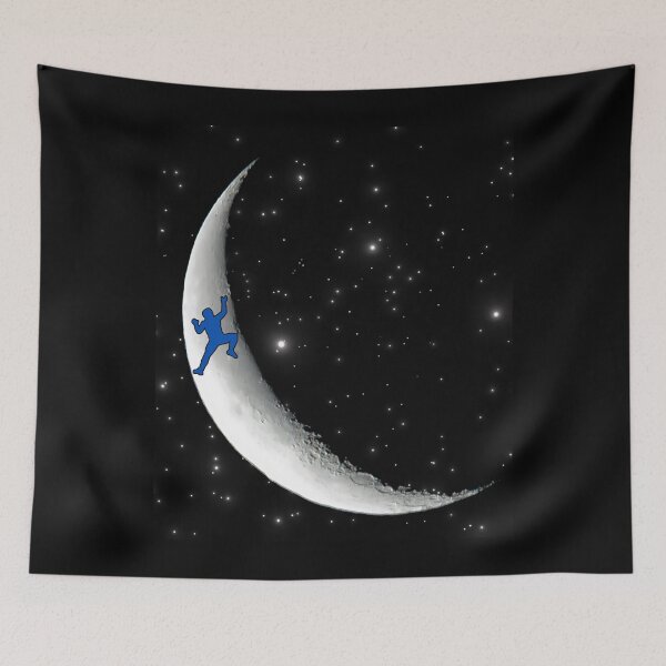 Item preview, climber on the moon designed and sold by MudMaster.