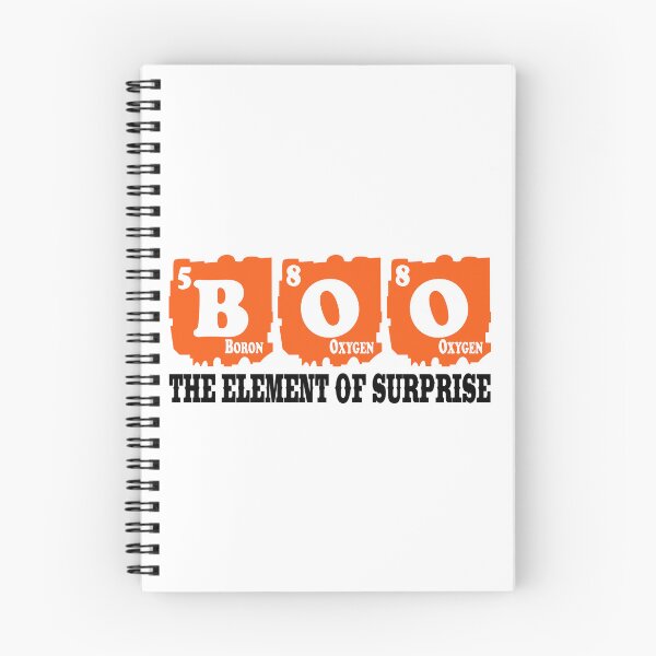 Item preview, Boo The Elements of Surprise designed and sold by ScienceCorner.