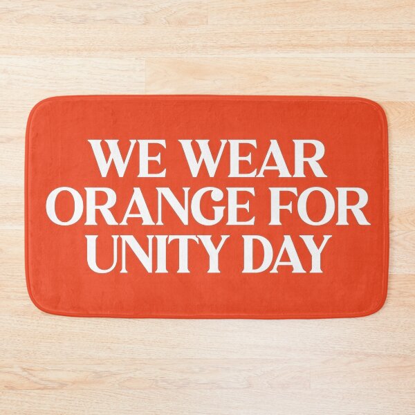 Item preview, WE WEAR ORANGE FOR UNITY DAY designed and sold by Wolagno.