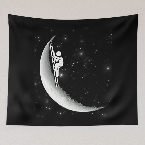 Item preview, ladder on the moon designed and sold by MudMaster.