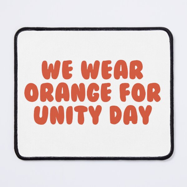 Item preview, WE WEAR ORANGE FOR UNITY DAY designed and sold by Wolagno.