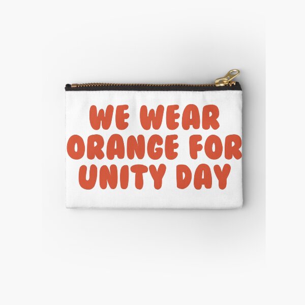 Item preview, WE WEAR ORANGE FOR UNITY DAY designed and sold by Wolagno.