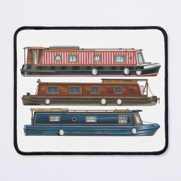 Item preview, Narrowboats designed and sold by Angry Swan Designs.