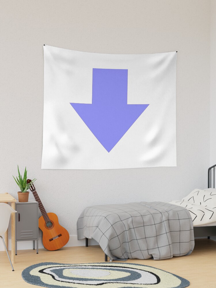 Reddit downvote arrow Tapestry