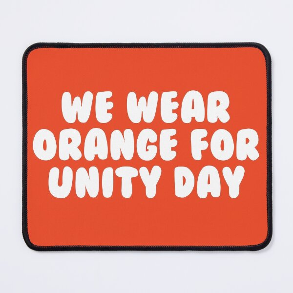 Item preview, WE WEAR ORANGE FOR UNITY DAY designed and sold by Wolagno.