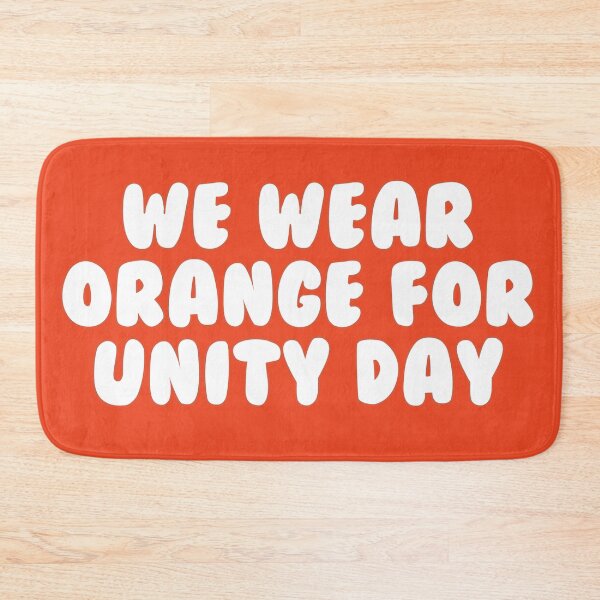 Item preview, WE WEAR ORANGE FOR UNITY DAY designed and sold by Wolagno.