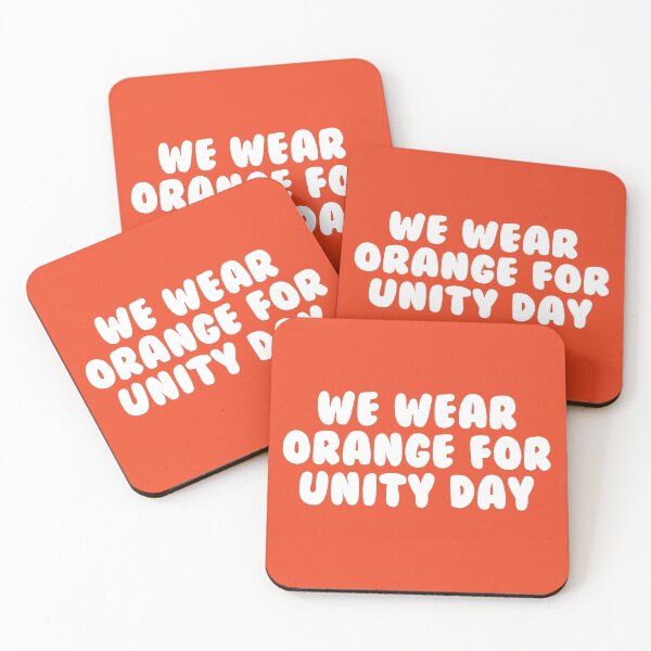 Item preview, WE WEAR ORANGE FOR UNITY DAY designed and sold by Wolagno.