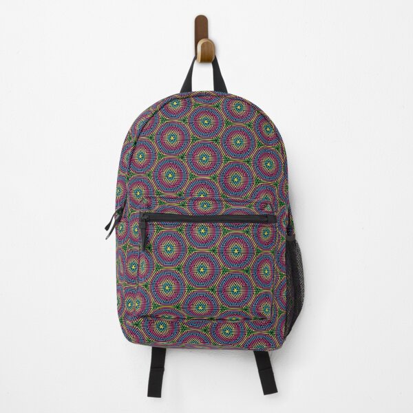 Item preview, Ramanujan 9 Beehive in Stereo Purple - Tesselation designed and sold by made-with-maths.