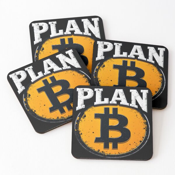 Artikelvorschau, Plan B Bitcoin entworfen und verkauft von AlphaTeez.