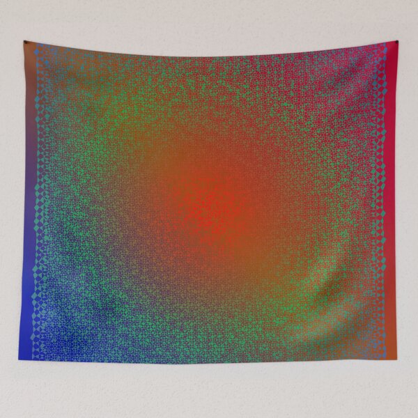 Item preview, Deep Red Fire in the Interverse designed and sold by made-with-maths.