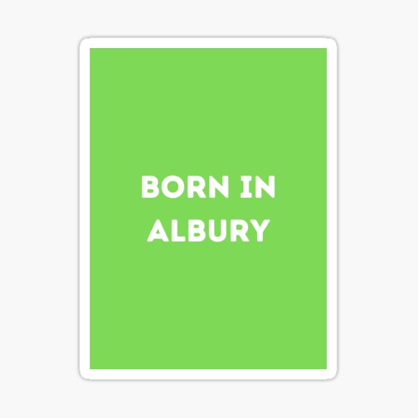 Item preview, Born in Albury, Surrey – Celebrate Your Village Roots - That Surrey Life designed and sold by ThatSurreyLife.