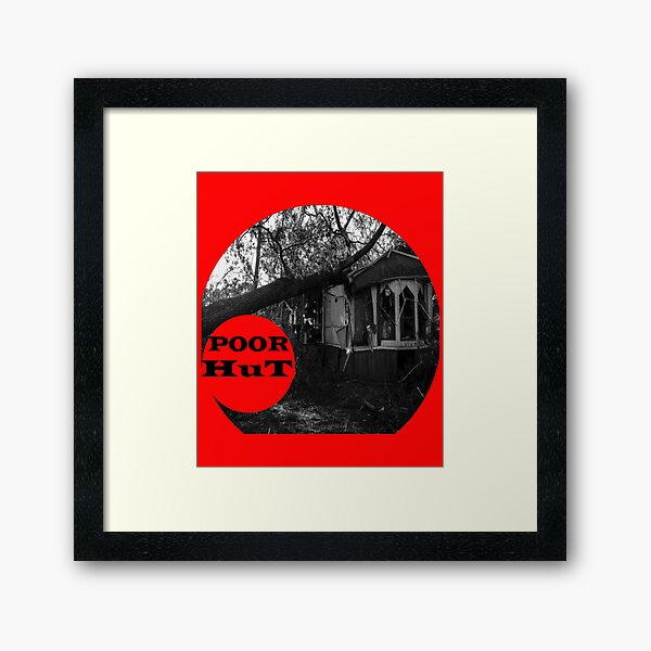 Item preview, Hut Demolished By A powerful Hurricane Funny designed and sold by Nicelyshop.