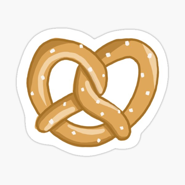 Soft Pretzel Sticker