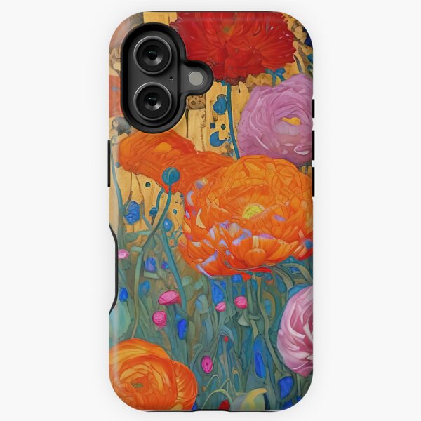 Aperçu de l'œuvre Fleurs avec de l'or de Gustav Klimt créée et vendue par maniacfitness.