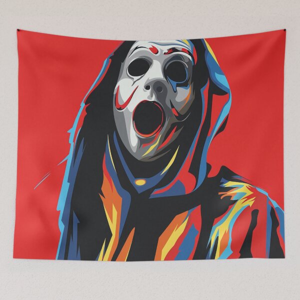 Item preview, Horror Movie Villain Pop Art 1 designed and sold by AstroRisq.