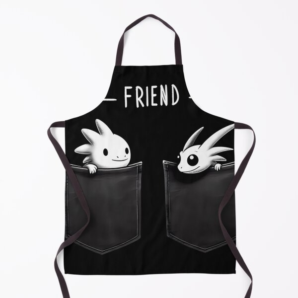 Item preview, Two playful cartoon creatures peeking out from black pockets designed and sold by aminz4.