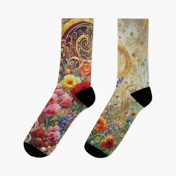 Item preview, Klimt Flower Garden designed and sold by maniacfitness.