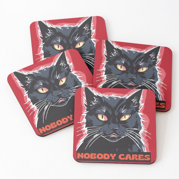 Item preview, Indifferent Cat: Nobody Cares designed and sold by Vestina88.