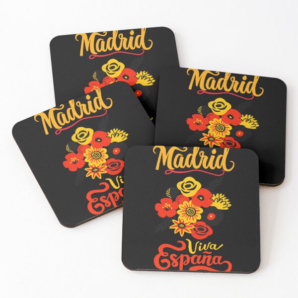 Item preview, MADRID Typography Minimalist City Silhouette Design designed and sold by Colorful-Garden.