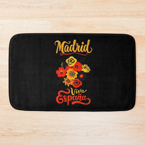 Item preview, MADRID Typography Minimalist City Silhouette Design designed and sold by Colorful-Garden.