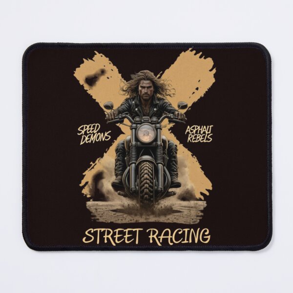 Item preview, Motorcyclist With Flowing Hair designed and sold by Aise06.