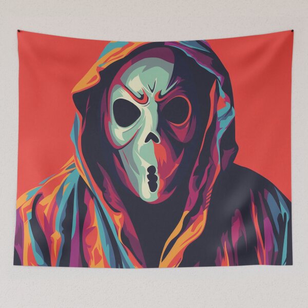 Item preview, Horror Movie Villain Pop Art 4 designed and sold by AstroRisq.