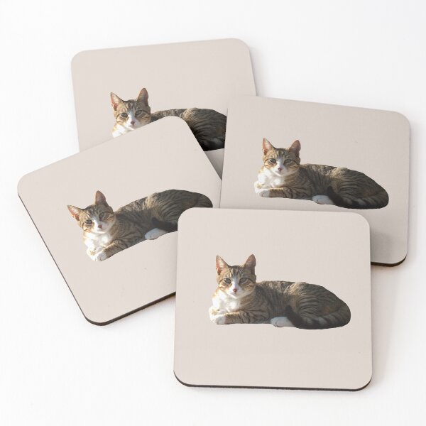 Item preview, Real aegean cat cutout style designed and sold by EmeraldeaArt.