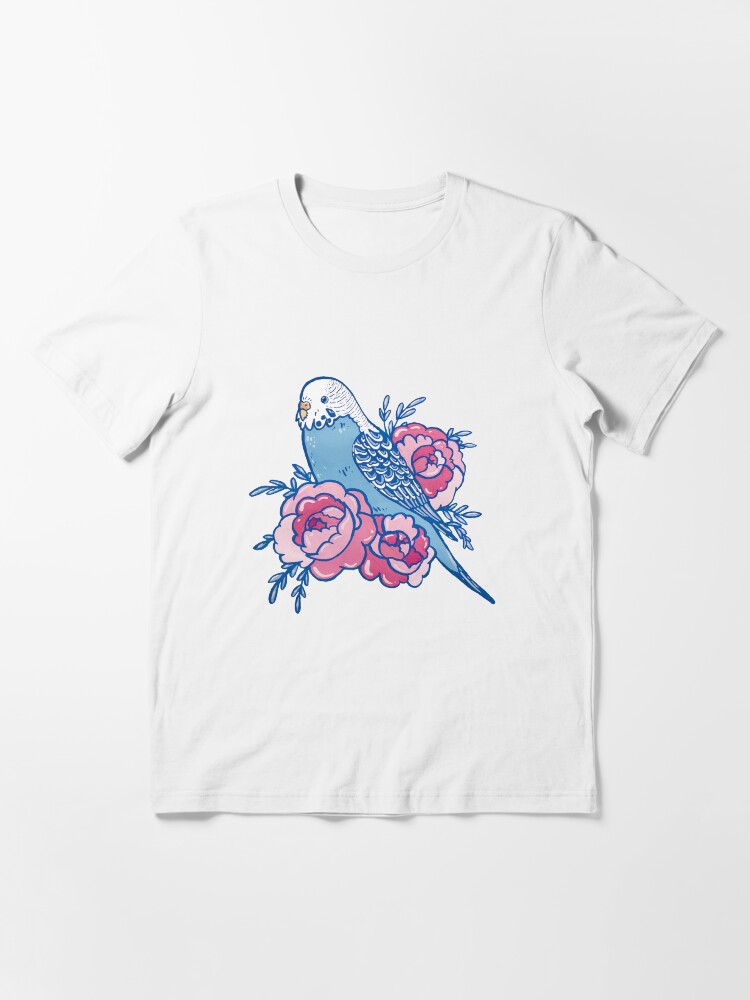 Alternate view of Pastel Budgie Essential T-Shirt