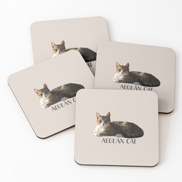 Item preview, Real aegean cat with text designed and sold by EmeraldeaArt.