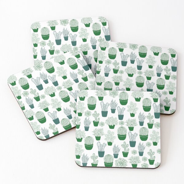 Item preview, cute cactus desert succulent cacti plant lover pattern designed and sold by DesignYourWaystore.