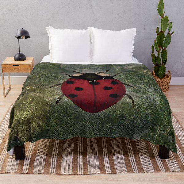 Item preview, Ladybird Insect Tiny Red Garden Spotted Beetle designed and sold by SoulscapeStudio.