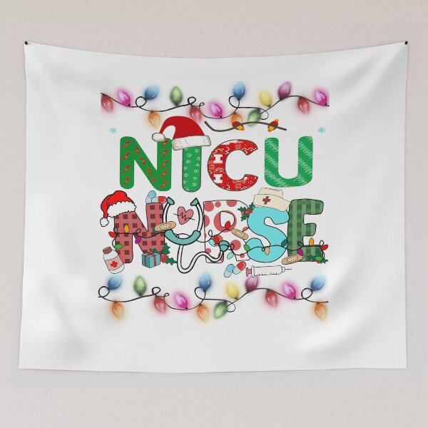 Item preview, Neonatal Intensive Care Unit NICU Nurse Christmas Men Women designed and sold by ZANNIX.