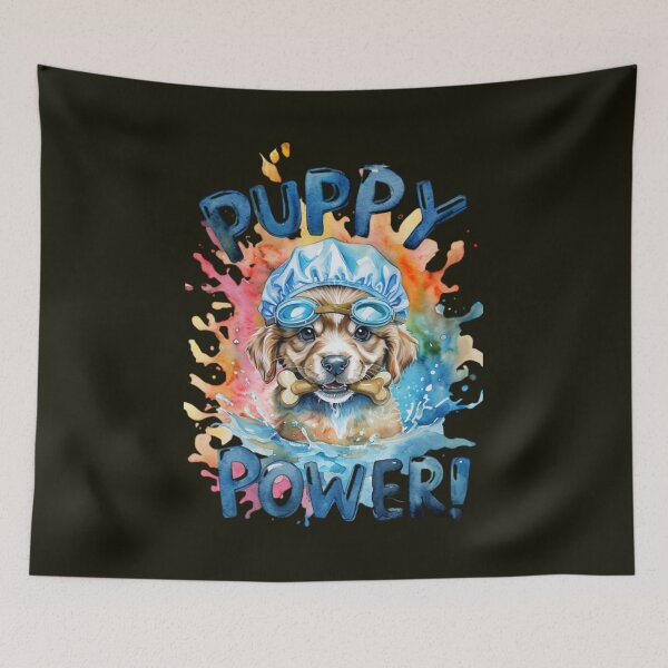 Item preview, Golden Retriever Puppy Power designed and sold by Aise06.