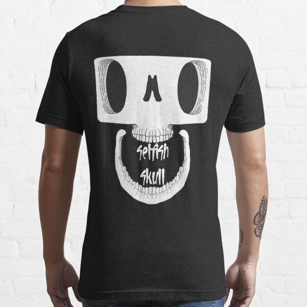 Item preview, Selfish Skull Logo designed and sold by Alejandro Moreno.