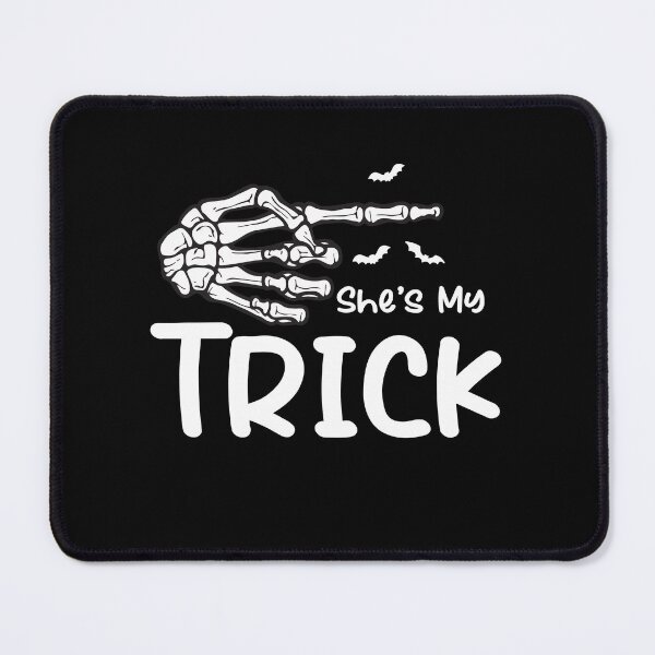 Item preview, halloween couple She's My Trick Skeleton Hand designed and sold by khallidaart.
