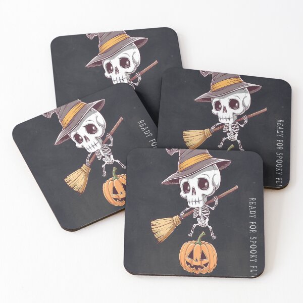 Item preview, Bewitched Bones: Ready for a Spooky Flight! designed and sold by MD2Graphics.