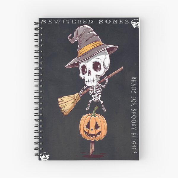Item preview, Bewitched Bones: Ready for a Spooky Flight! designed and sold by MD2Graphics.