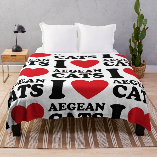 Item preview, I love Aegean Cats designed and sold by EmeraldeaArt.