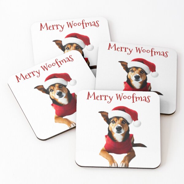 Item preview, Merry Woofmas - Kelpie designed and sold by Explore That City.