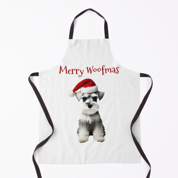 Item preview, Merry Woofmas - Miniature Schnauzer designed and sold by Explore That City.