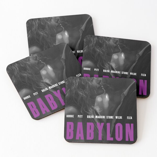 Item preview, BABYLON POSTER (ALTERNATIVE, B&W) designed and sold by elonmuske.