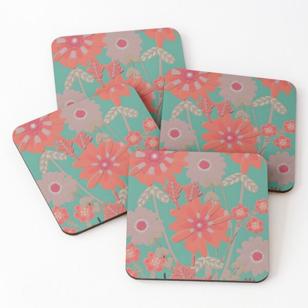Item preview, Warm coral bunch designed and sold by bekki smith.